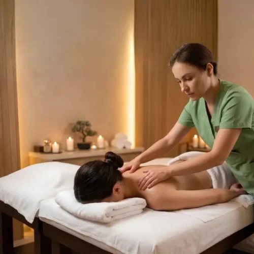 background Kesan Massage